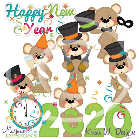 Franklin-New Year Exclusive SVG Cutting Files Includes Clipart - Click Image to Close